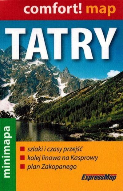 Tatry Zakopane Laminowana Turystyczna Mini Mapa Expressmap