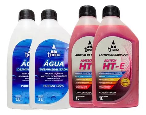 Kit Aditivo Radiador Concentrado Ht E Homologado Vw Mercedes Frete Gr Tis