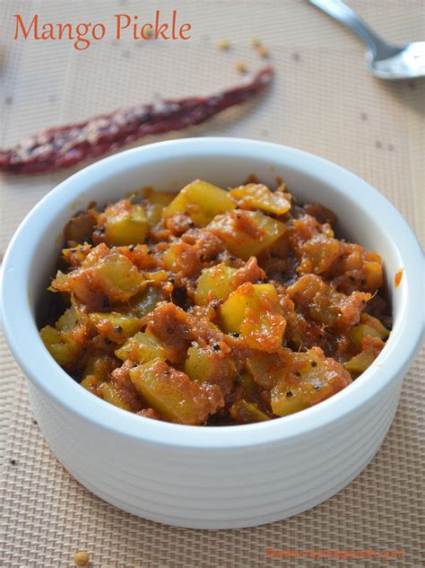 Instant Mango Pickle Recipe Mango Pickle