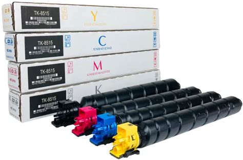 Kyocera TK 8515 C Y M K Toner Cartridge Kit CTP