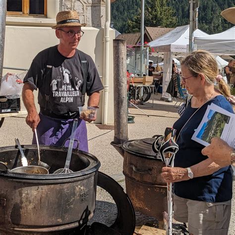 Saint Pierre de Chartreuse Affluence à la Fête des métiers de l