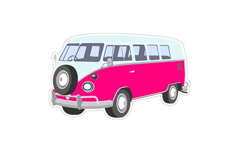 Pink Bus Clip Art At Vector Clip Art Online Royalty Free