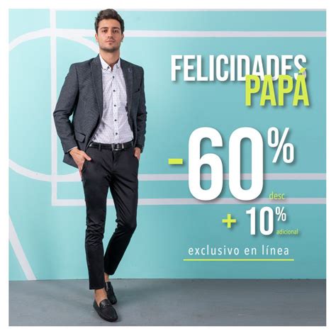 Promoción Aldo Conti Día del Padre Hasta 60 de descuento 10 adicional