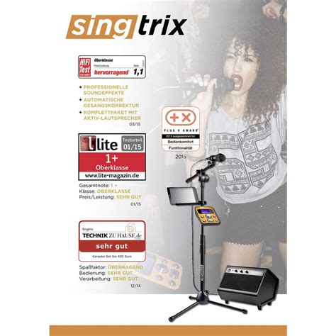 AUDIOVOX SINGTRIX KARAOKE SYSTEM from Conrad.com