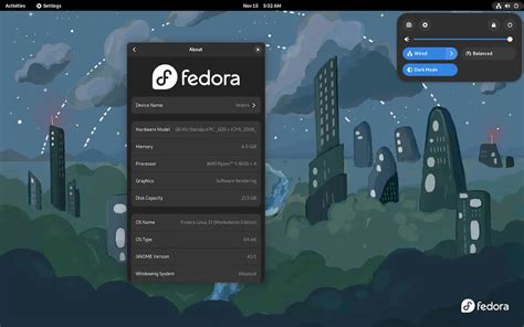 Fedora 37 lançado GNOME 43 kernel 6 e muito mais