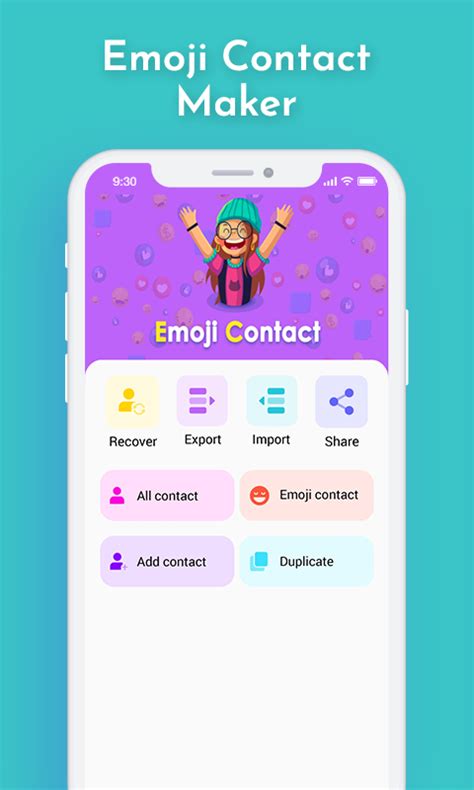 Emoji Contact Editor - Contact Emoji Maker 2020 for Android - Download