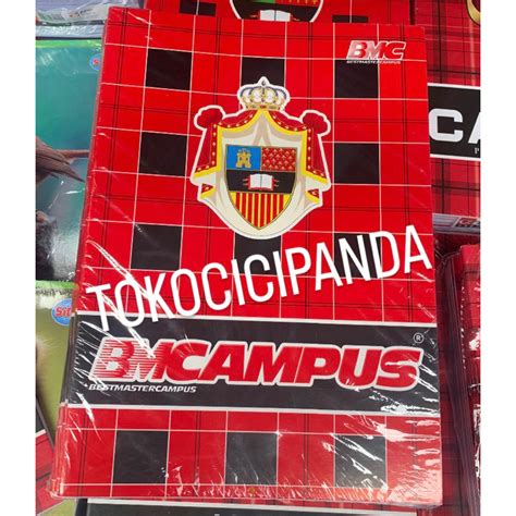 Jual BUKU TULIS CAMPUS PANJANG 50 LEMBAR 36 LEMBAR MERK BMC 1 PACK