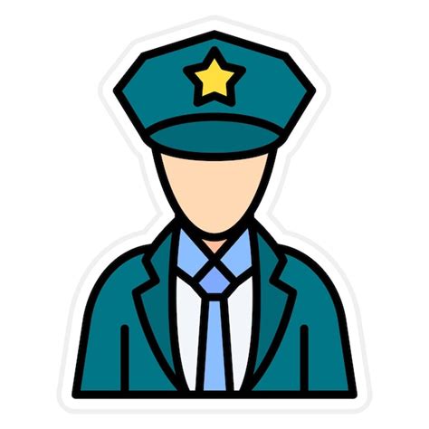 Premium Vector Cop Icon Vector Image Can Be Used For Crime And Law