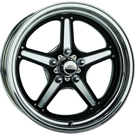 Billet Specialties Brs035106165n Wheels Street Lite Black Wheel 15x10 6 5in Bs