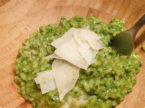 Risotto Au Pesto D Pinards Et Basilic Au Thermomix Cookomix