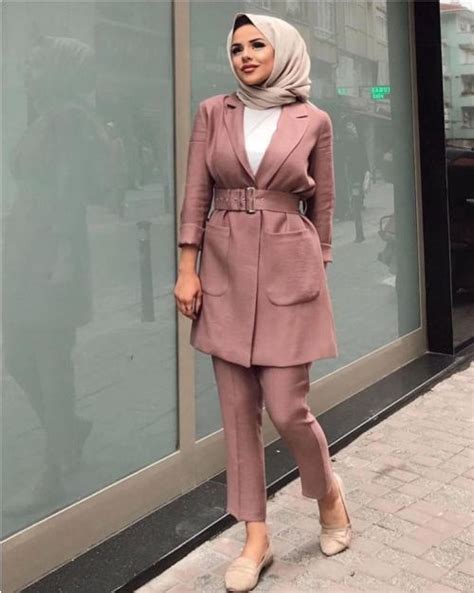 Formal Office Suits With Hijab Style Hijabi Outfits Casual Woman