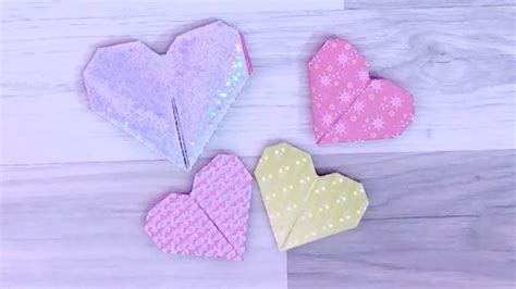 Tuto Coeur En Origami Facile Youtube