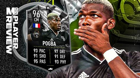 96 SHOWDOWN POGBA PLAYER REVIEW FIFA 22 Ultimate Team YouTube