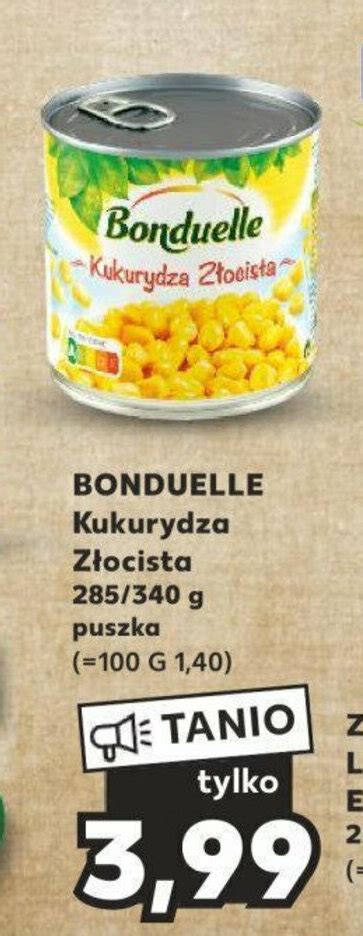 Promocja Bonduelle Kukurydza Z Ocista Puszka G W Kaufland