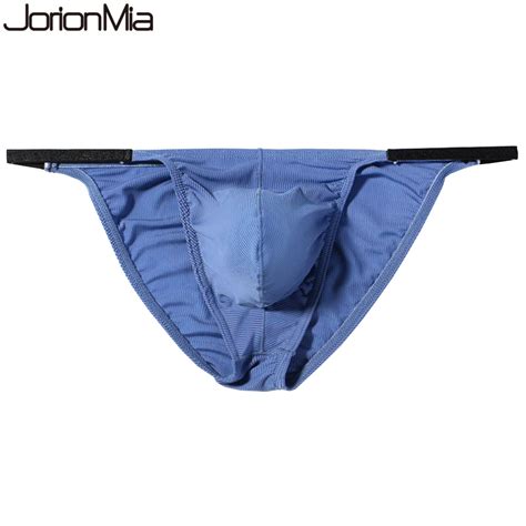 Ropa interior Sexy Gay para hombre calzoncillos de tela de canalé