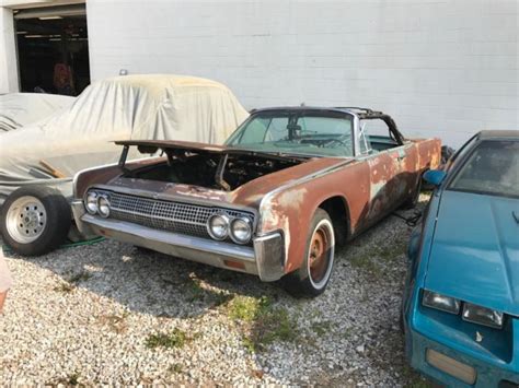 1963 Lincoln Continental Convertible with Suicide Doors for sale