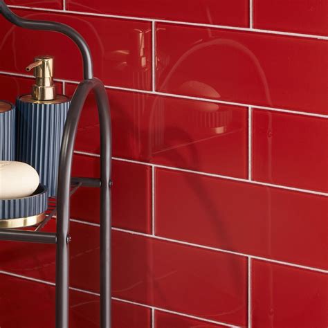 Red Glass Backsplash Kitchen Things In The Kitchen