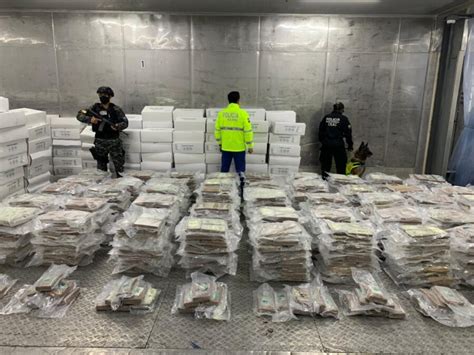 Incautan Más De Tres Toneladas De Cocaína Que Iban Desde Ecuador A Europa Diario La Hora