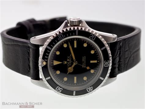 Rolex Vintage Submariner Steve Mcqueen Ref 5512 Rare Teardrop Gild Dial