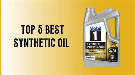 Top Best Synthetic Oil To Keep Your Engine Healthy Autogos