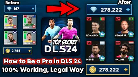 DLS 24 Trick Make A Pro Maxed Team In Dream League Soccer 2024