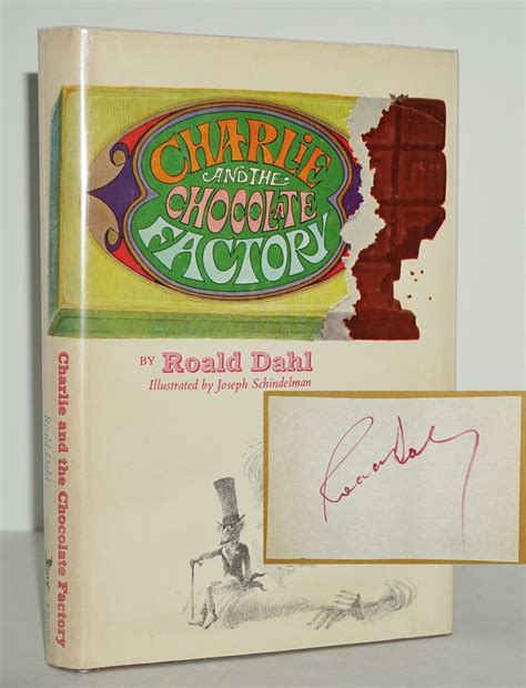 CHARLIE AND THE CHOCOLATE FACTORY (Signed) by Roald Dahl: Near Fine ...