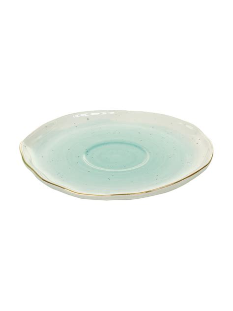 Set Tazza E Piattino Fatti A Mano Con Bordo Dorato Bella Pz Westwing