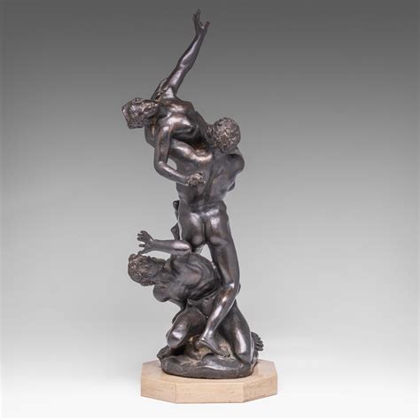 Lot After Giambologna The Abduction Of A Sabine Woman Dark