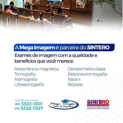 Parceria Sintero Mega Imagem Centro De Diagn Stico Vilhena