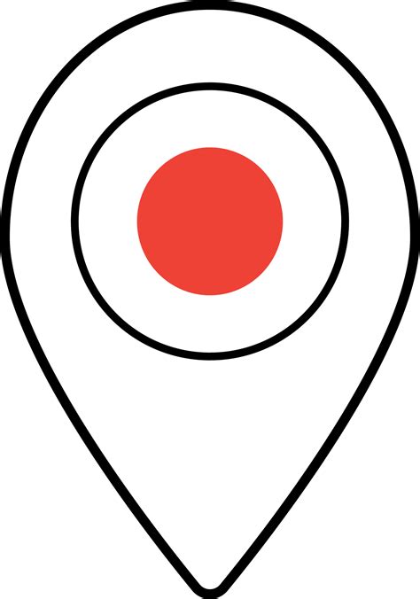 Japan Flag Map Pin Navigation Icon 22121499 Png