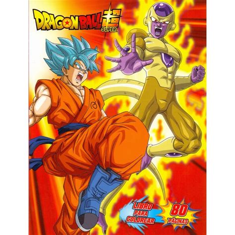 Dragon Ball Pgs Libro Para Colorear