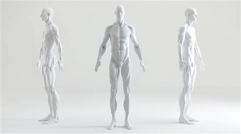 Premium Photo | 3D rendering of a full body male mannequin in a neutral ...