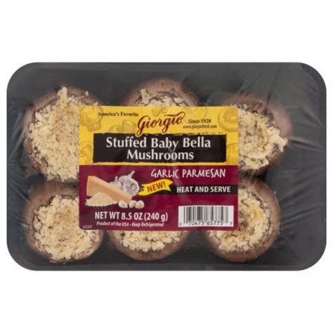 Giorgio Garlic Parmesan Stuffed Baby Bella Mushrooms Oz Kroger