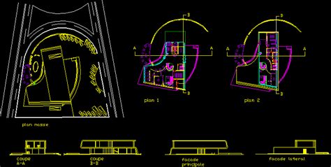 Anfiteatro Al Aire Libre En Autocad Librer A Cad