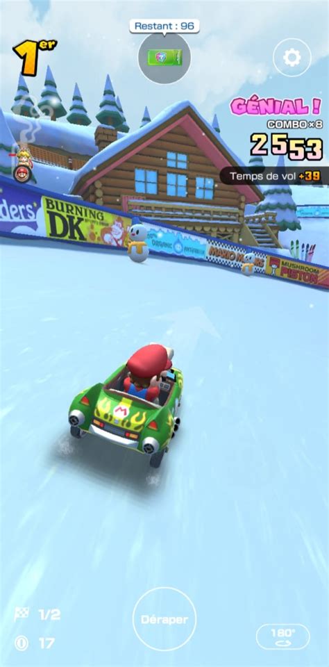 Mario Kart Tour Renversez Cinq Bonhommes De Neige D Fi Saison