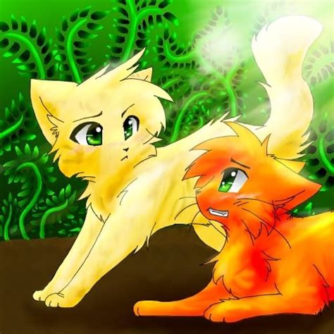 Warrior Cats Sandstorm And Firestar Mating