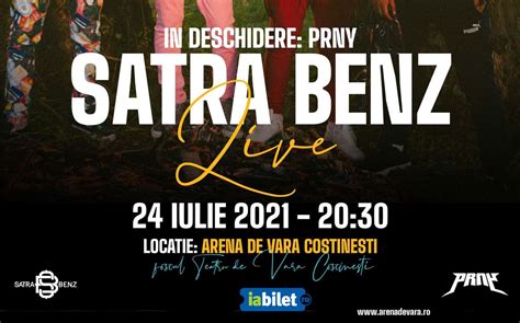 Bilete Arena de Vara Costinești Șatra B E N Z 24 iul 21 ora 20 30