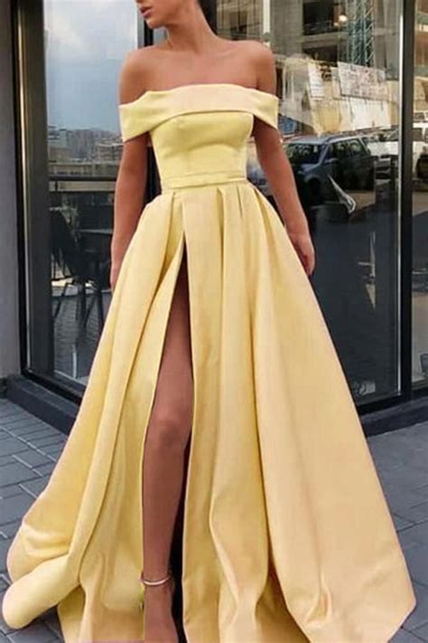 Yellow Bridesmaids Dresses Mustard Lemon Pastel Yellow