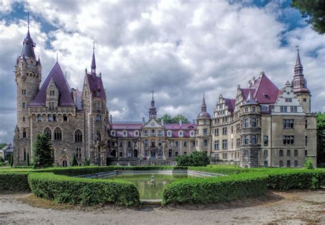 Download Garden Building Castle Architecture Poland Man Made Moszna