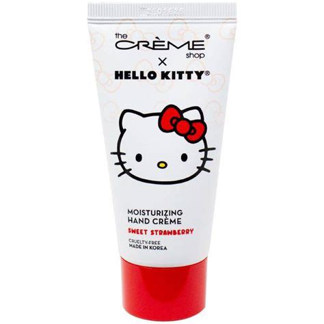 The Creme Shop Hello Kitty Moisturizing Hand Creme Strawberry Hb Beauty Bar