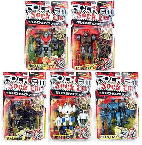 Rock Em Robots Wave 1 Asst Mattel Rock Em Sock Em Robots