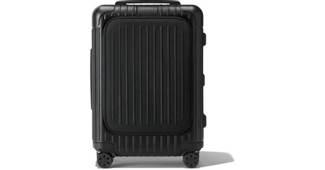 RIMOWA Essential Sleeve Cabin S Carry On Suitcase In Black For Men Lyst