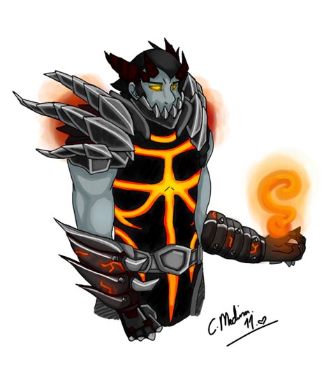 Deathwing in Human Form by Clingie on DeviantArt