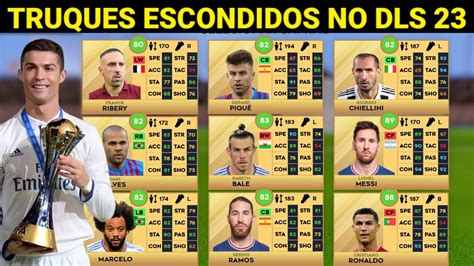 Todos Os Truques Escondidos No Dream League Soccer 2023 YouTube