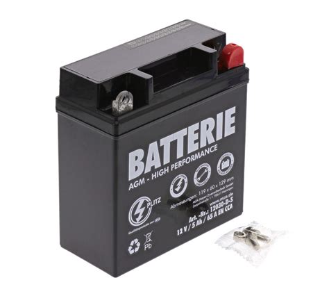 Agm Batterie V Ah Simson Online Shop