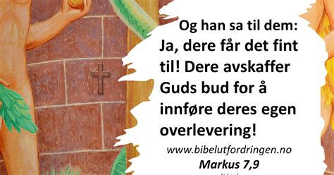 Bibelutfordringen Dagens Bibellesning Markus