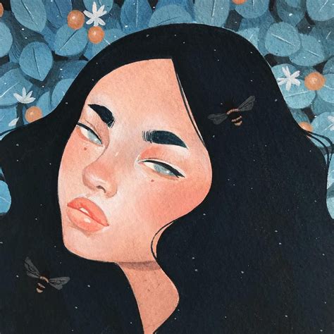 Gouache Painting By Janice Sung Gouache Art Illustration Art Art