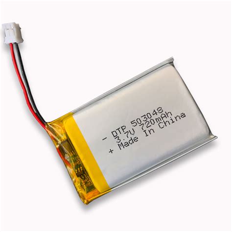 Rechargeable Lithium Batteries V Mah Li Polymer Battery