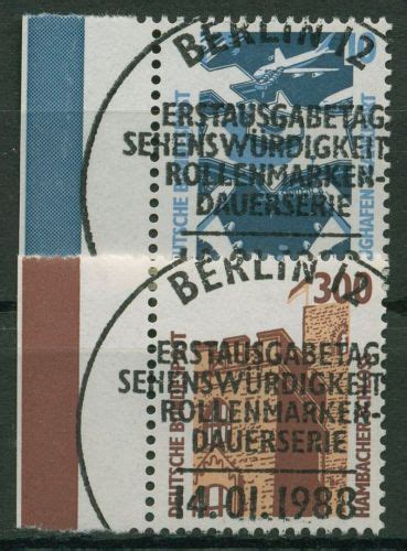 Bund 1988 Sehenswürdigkeiten SWK mit Rand links 1347 48 SR li TOP ESST