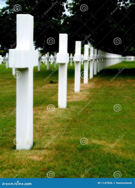 Military cemetery stock photo. Image of finality, bravery - 1147026